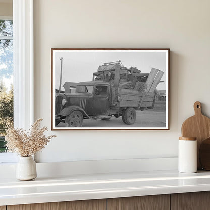 1939 Truck Loaded with Belongings in Chicot County Arkansas - Available at KNOWOL