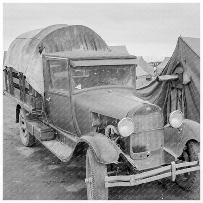 1939 Truck with Baby in Front Seat Merrill Oregon - Available at KNOWOL