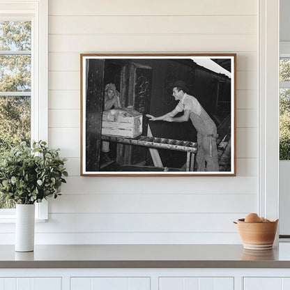 1939 Vegetable Packing Plant Scene in Elsa Texas - Available at KNOWOL