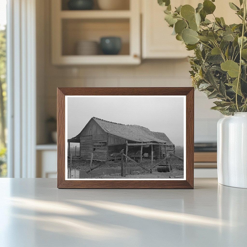 1939 Vintage Barn Sharecropper Pace Mississippi Photo - Available at KNOWOL