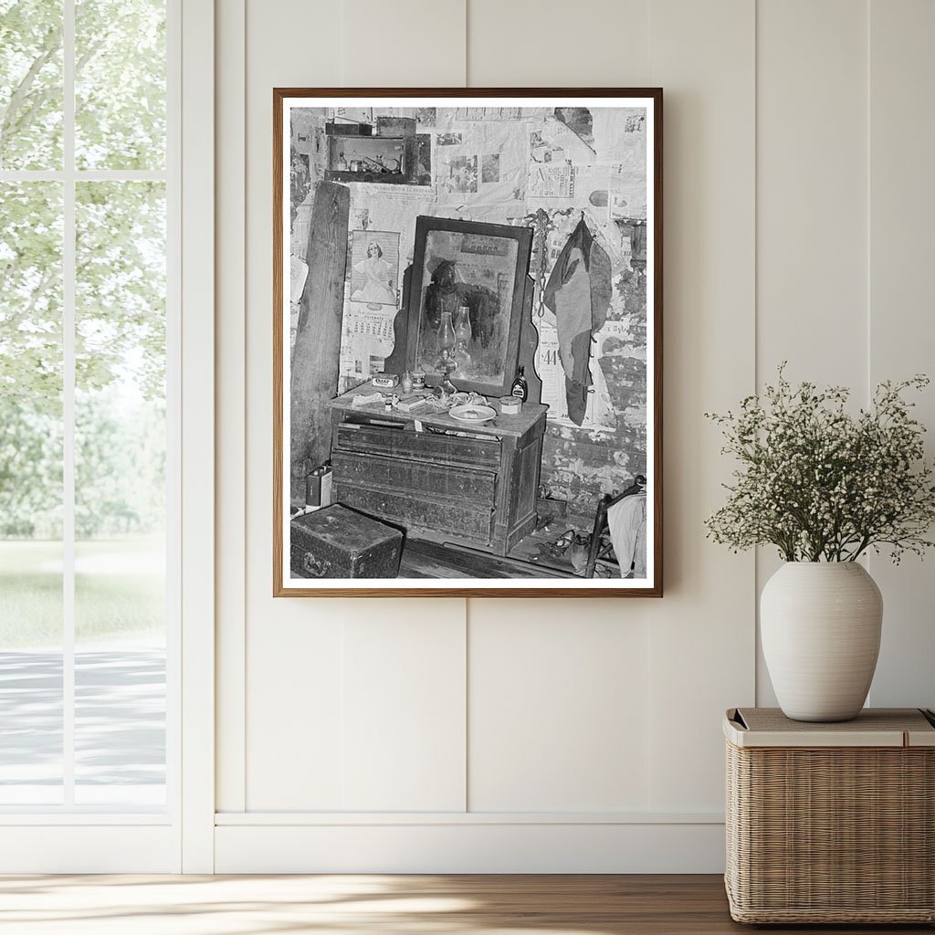 1939 Vintage Cabin Interior of Texas Farmers Home - Available at KNOWOL