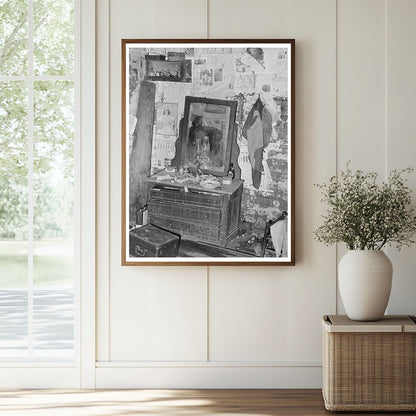 1939 Vintage Cabin Interior of Texas Farmers Home - Available at KNOWOL