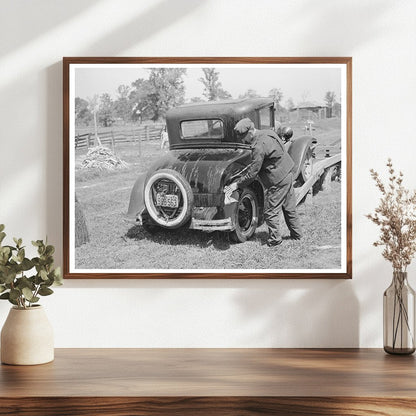 1939 Vintage Car Wash in San Augustine Texas - Available at KNOWOL