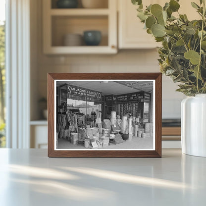 1939 Vintage Hardware Store Interior Corpus Christi Texas - Available at KNOWOL