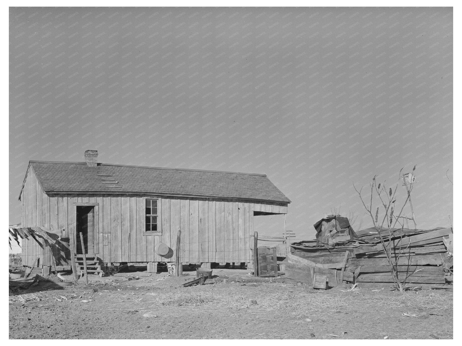 1939 Vintage Home and Shed on Former Sharecroppers Farm - Available at KNOWOL