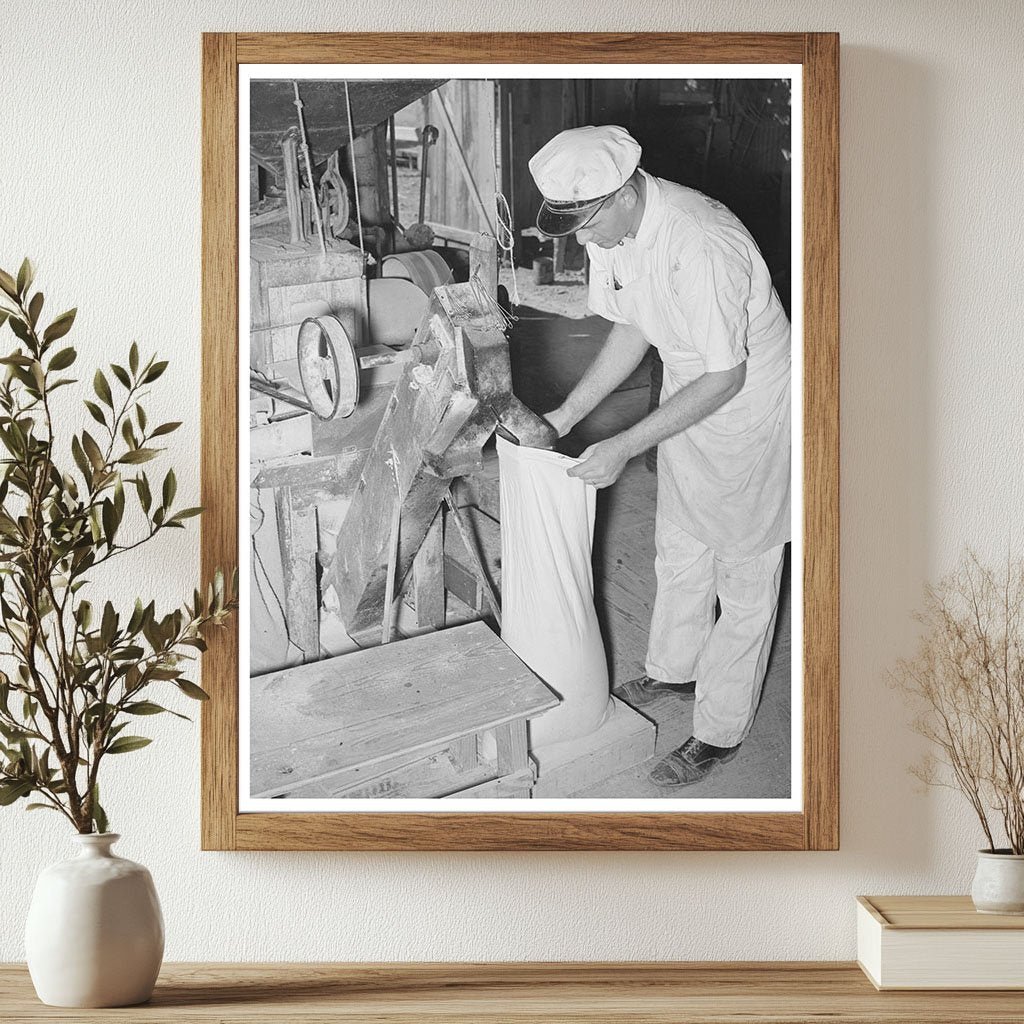 1939 Vintage Image of Feed Mill in Taylor Texas - Available at KNOWOL