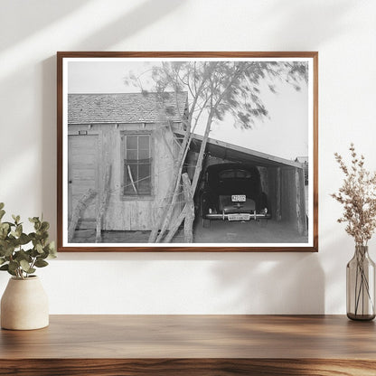 1939 Vintage Image of House and Car in Crystal City Texas - Available at KNOWOL