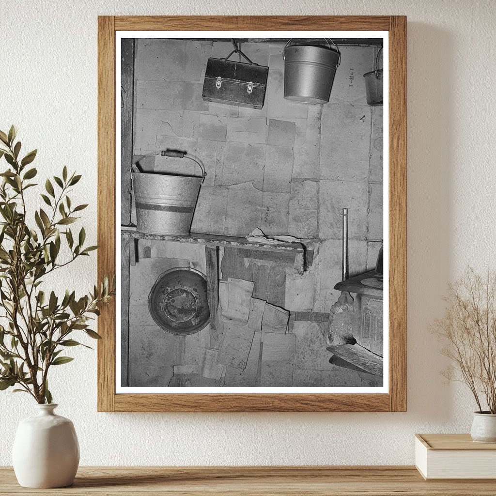 1939 Vintage Kitchen of an Agricultural Laborer in Oklahoma - Available at KNOWOL