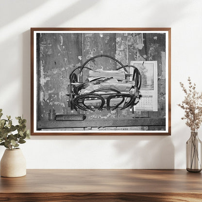 1939 Vintage Magazine Rack in Louisiana Farm Home - Available at KNOWOL