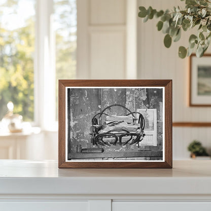 1939 Vintage Magazine Rack in Louisiana Farm Home - Available at KNOWOL