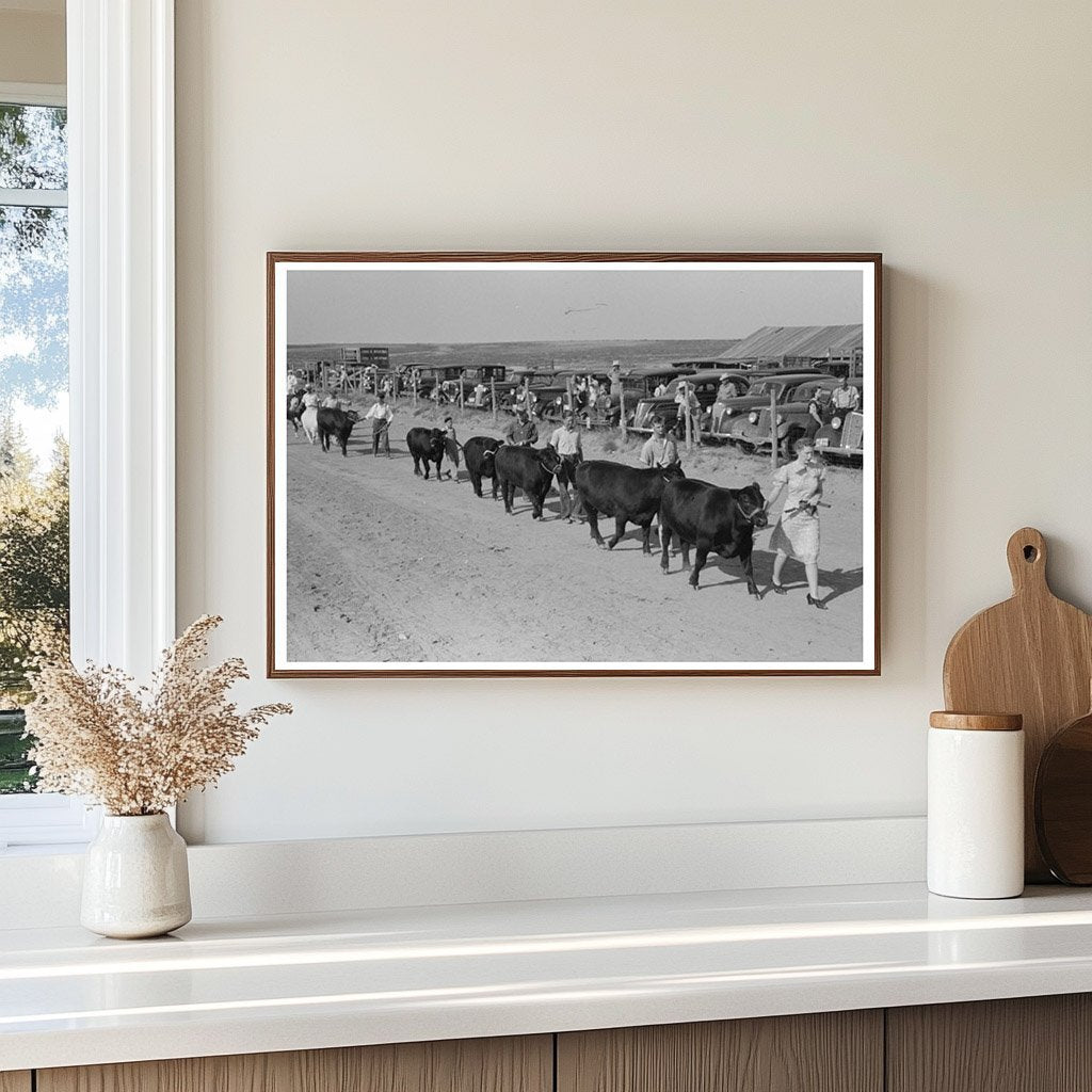 1939 Vintage Photo of 4 - H Club Fair in Cimarron Kansas - Available at KNOWOL