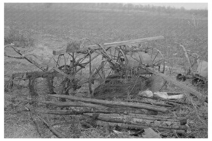 1939 Vintage Photo of Agricultural Implements in Mississippi - Available at KNOWOL