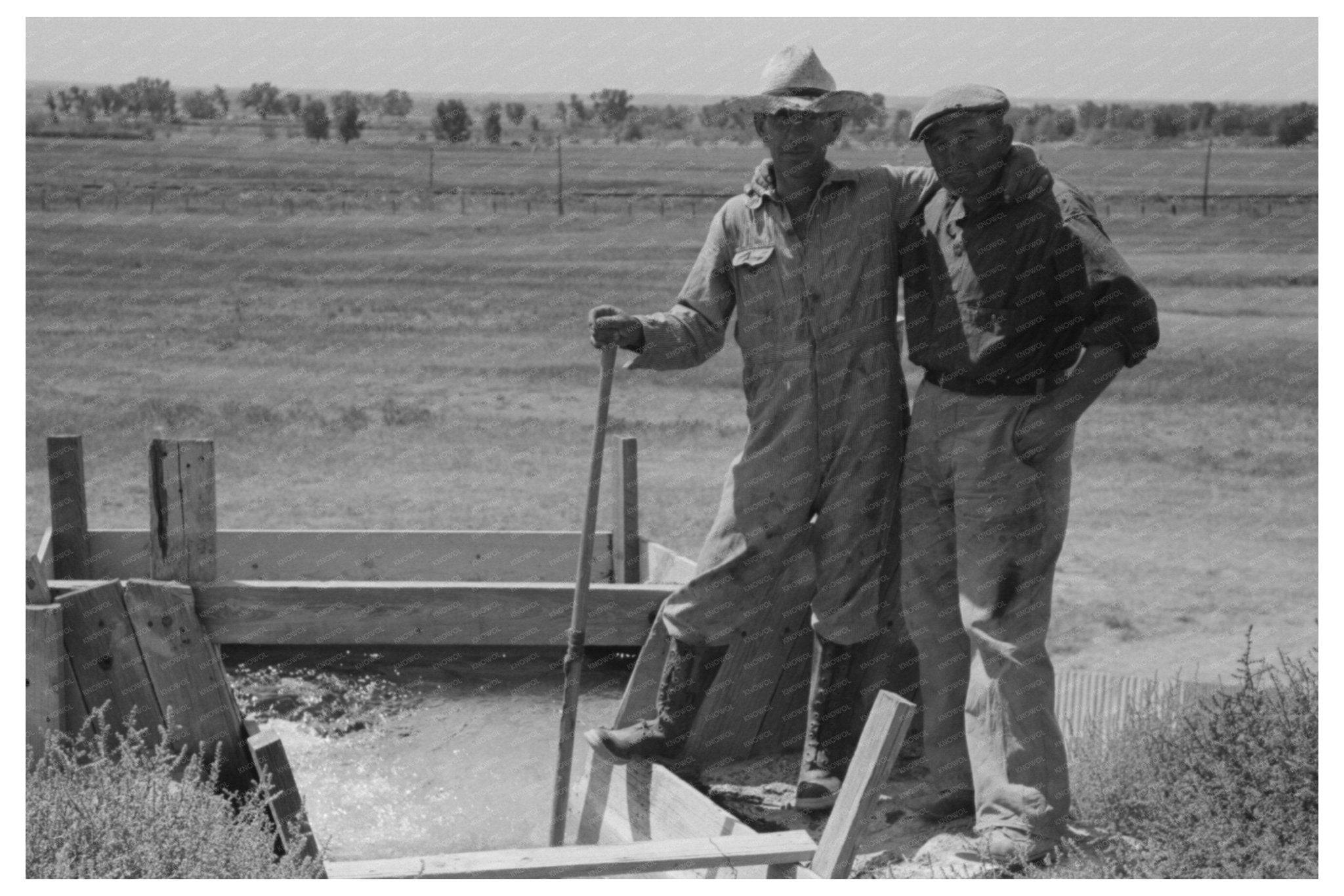 1939 Vintage Photo of Irrigation Well Development Kansas - Available at KNOWOL