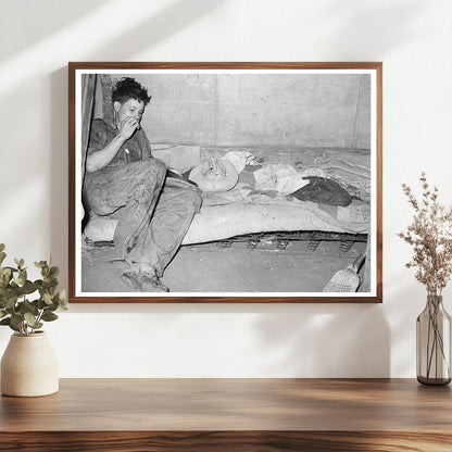 1939 Vintage Photo of Migrant Worker Son in Texas - Available at KNOWOL