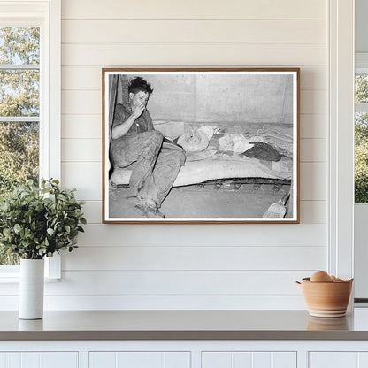 1939 Vintage Photo of Migrant Worker Son in Texas - Available at KNOWOL