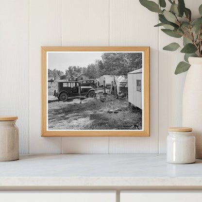 1939 Vintage Photo of Migrant Workers in Yakima Valley - Available at KNOWOL