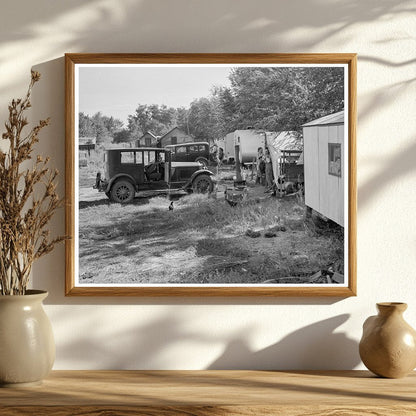 1939 Vintage Photo of Migrant Workers in Yakima Valley - Available at KNOWOL