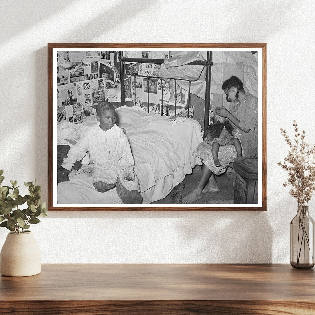 1939 Vintage Photo of Strawberry Picker Family in Louisiana - Available at KNOWOL