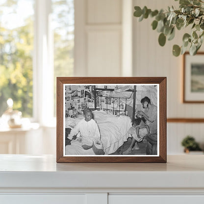 1939 Vintage Photo of Strawberry Picker Family in Louisiana - Available at KNOWOL