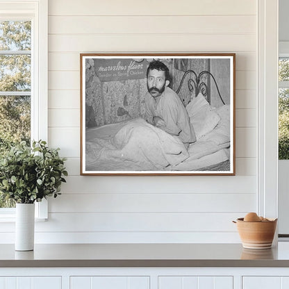 1939 Vintage Photo of Tuberculosis Patient in Texas Home - Available at KNOWOL