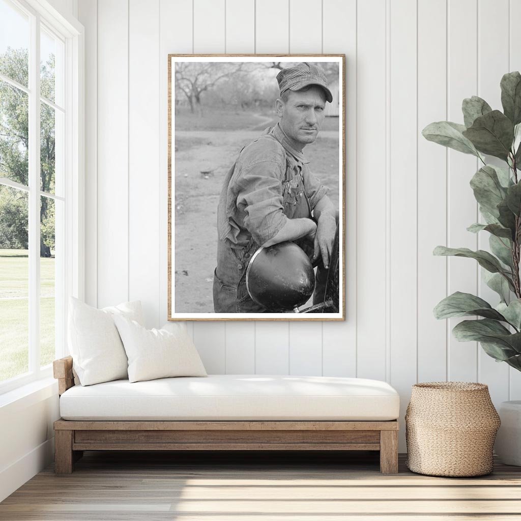 1939 Vintage Photo of White Migrant Worker in Texas - Available at KNOWOL