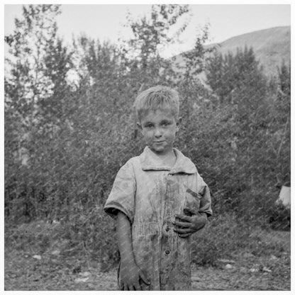 1939 Vintage Photo Young Boy Harvesting Hops Yakima Valley - Available at KNOWOL