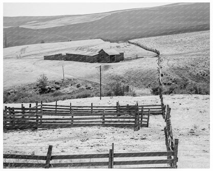 1939 Vintage Photograph of Klickitat County Stock Farm - Available at KNOWOL