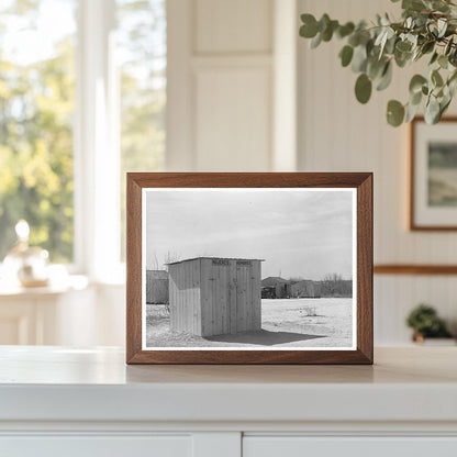 1939 Vintage Privy for Men and Women in Crystal City Texas - Available at KNOWOL