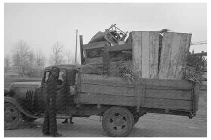 1939 Vintage Truck with Farmers Belongings in Arkansas - Available at KNOWOL