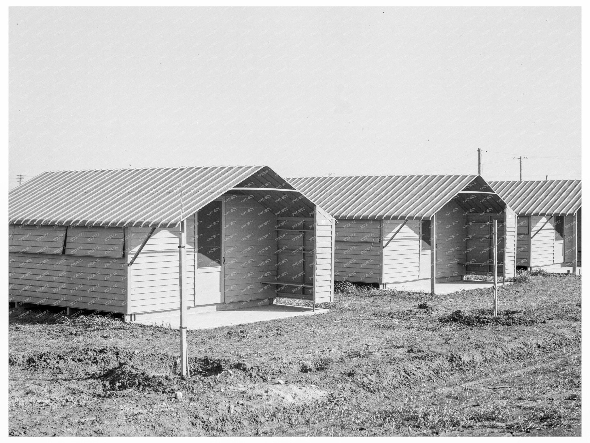 1939 Westley California Migrant Workers Government Camp - Available at KNOWOL