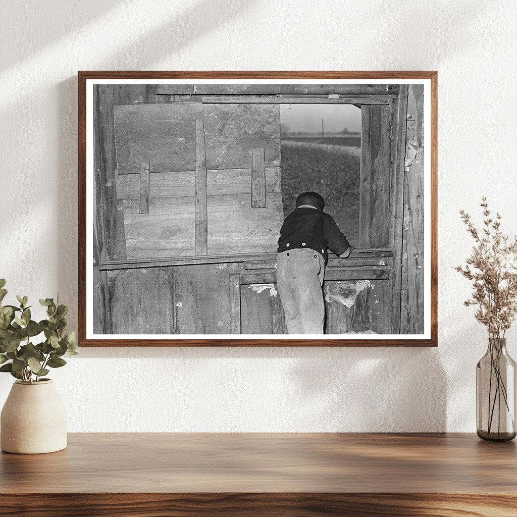 1939 Window in Sharecroppers Cabin Louisiana - Available at KNOWOL