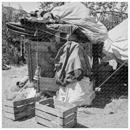 1939 Yakima Valley Migratory Family Camp Photo - Available at KNOWOL