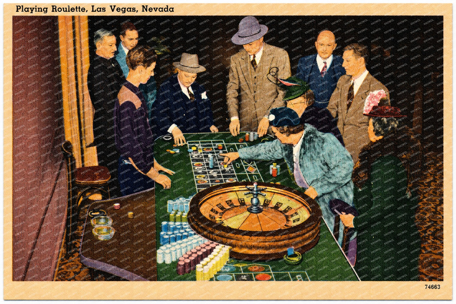 Las Vegas, NV: Playing roulette