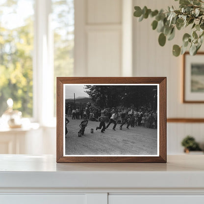 1940 Childrens Potato Race Ridgway Colorado Labor Day Event - Available at KNOWOL