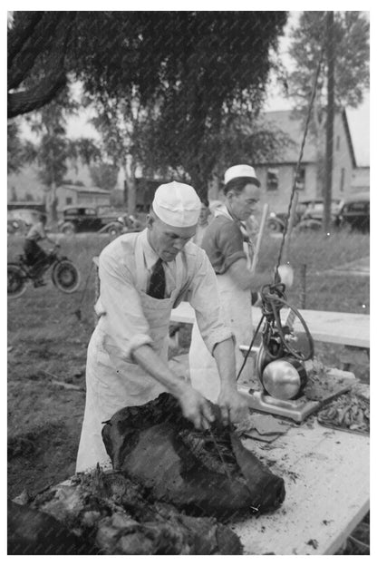 1940 Community Barbecue in Ridgway Colorado - Available at KNOWOL