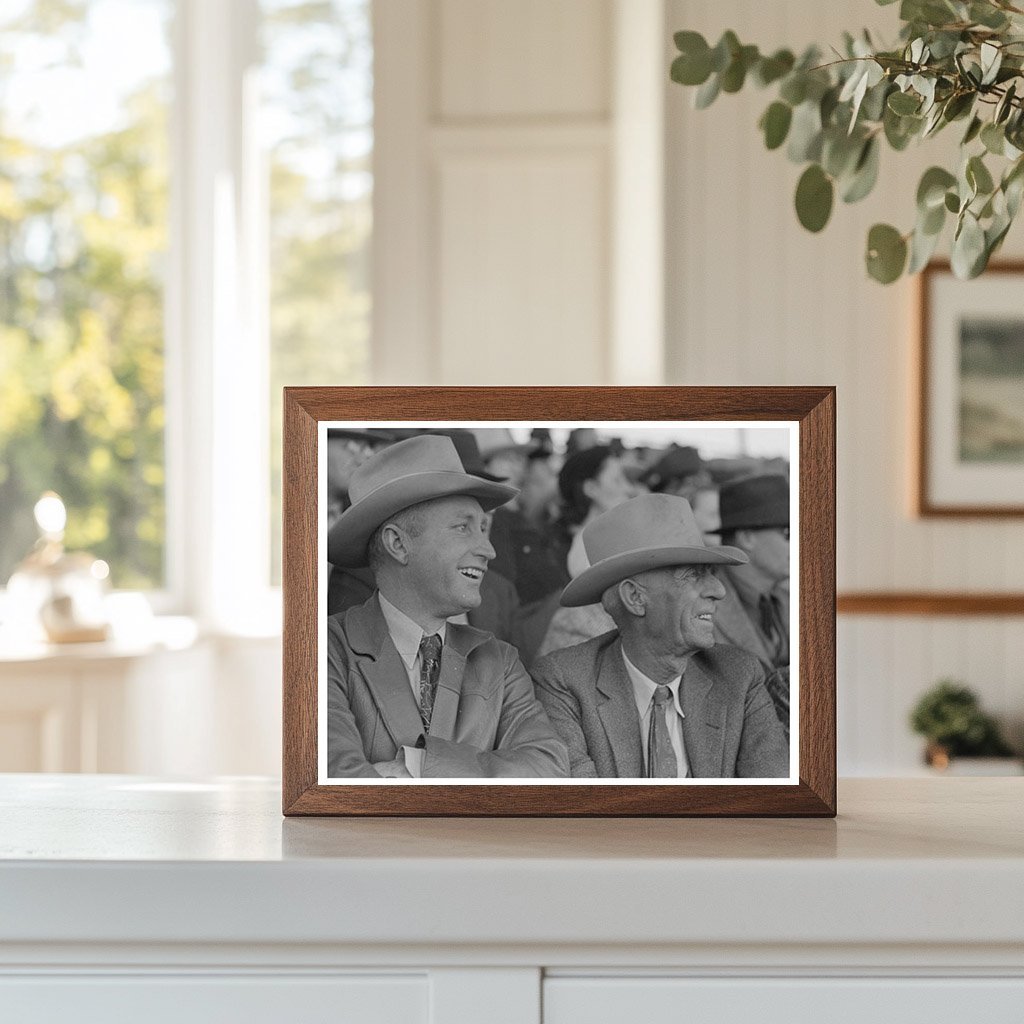 1940 Cowboy Clown Laughter at San Angelo Rodeo - Available at KNOWOL