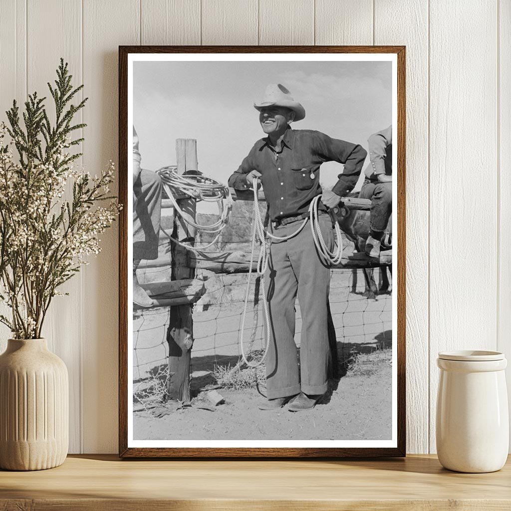 1940 Cowboy Rodeo in Quemado New Mexico Vintage Photo - Available at KNOWOL