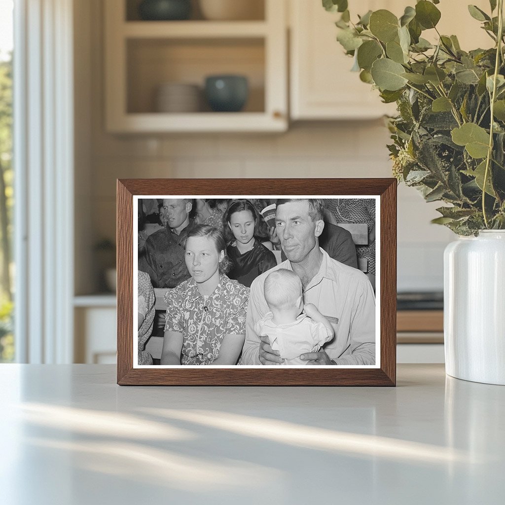 1940 Farm Couple Singing in Pie Town New Mexico - Available at KNOWOL