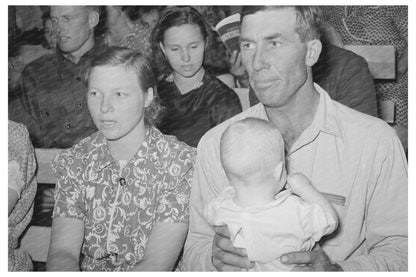 1940 Farm Couple Singing in Pie Town New Mexico - Available at KNOWOL