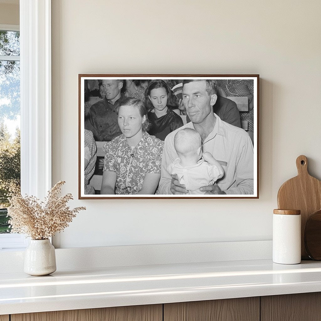 1940 Farm Couple Singing in Pie Town New Mexico - Available at KNOWOL