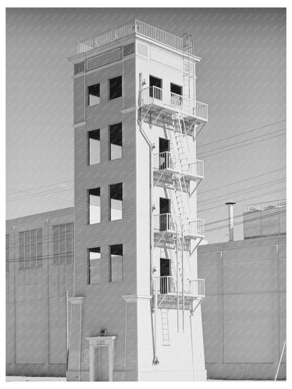 1940 Firemen Training Tower Phoenix Arizona Fire Safety - Available at KNOWOL