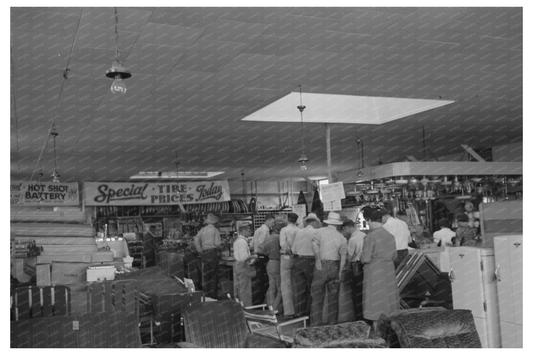 1940 Interior of United Producers Cooperative Store Phoenix AZ - Available at KNOWOL