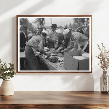 1940 Labor Day Barbecue in Ridgway Colorado - Available at KNOWOL