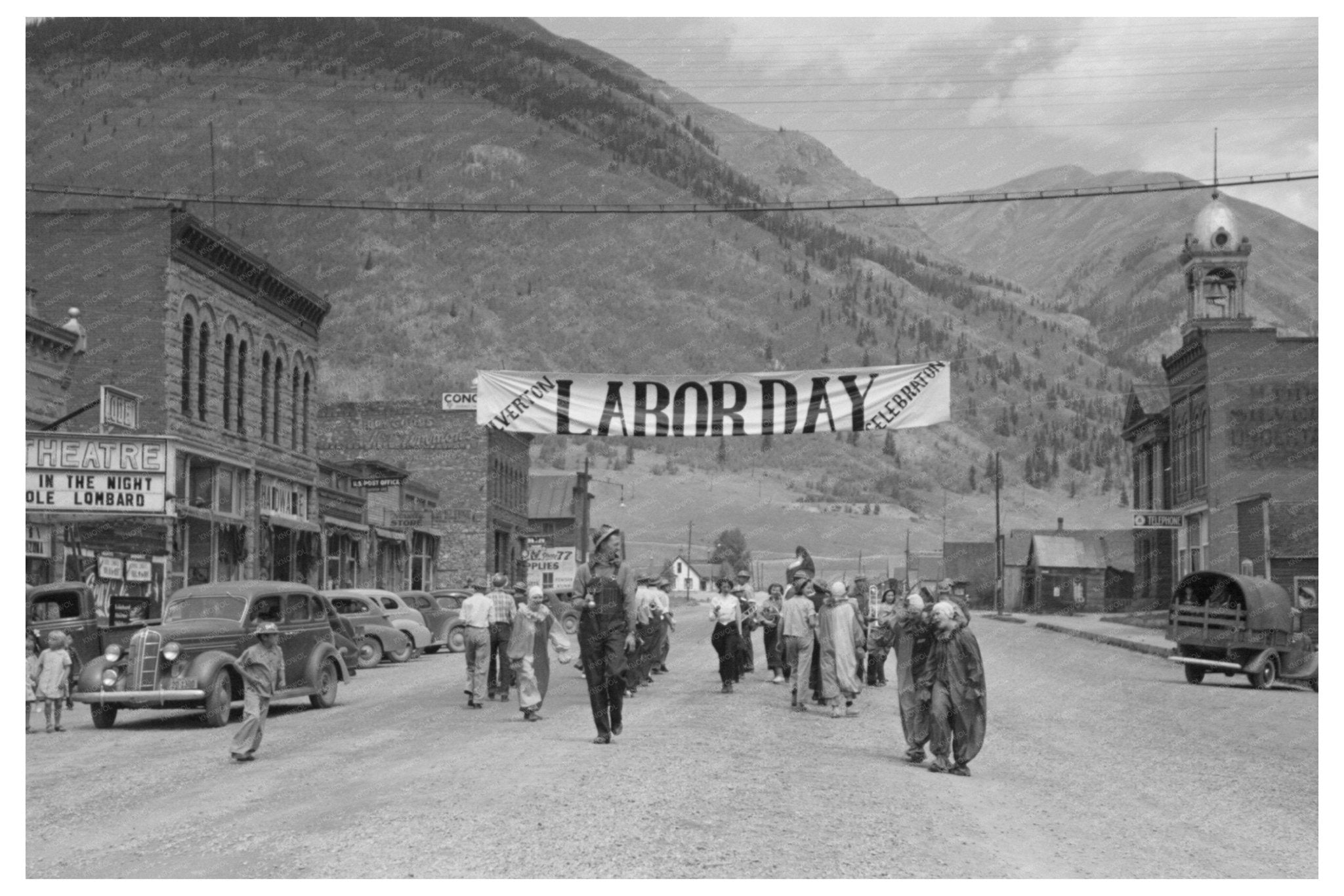 1940 Labor Day Celebration in Silverton Colorado - Available at KNOWOL