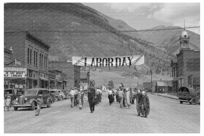 1940 Labor Day Celebration in Silverton Colorado - Available at KNOWOL