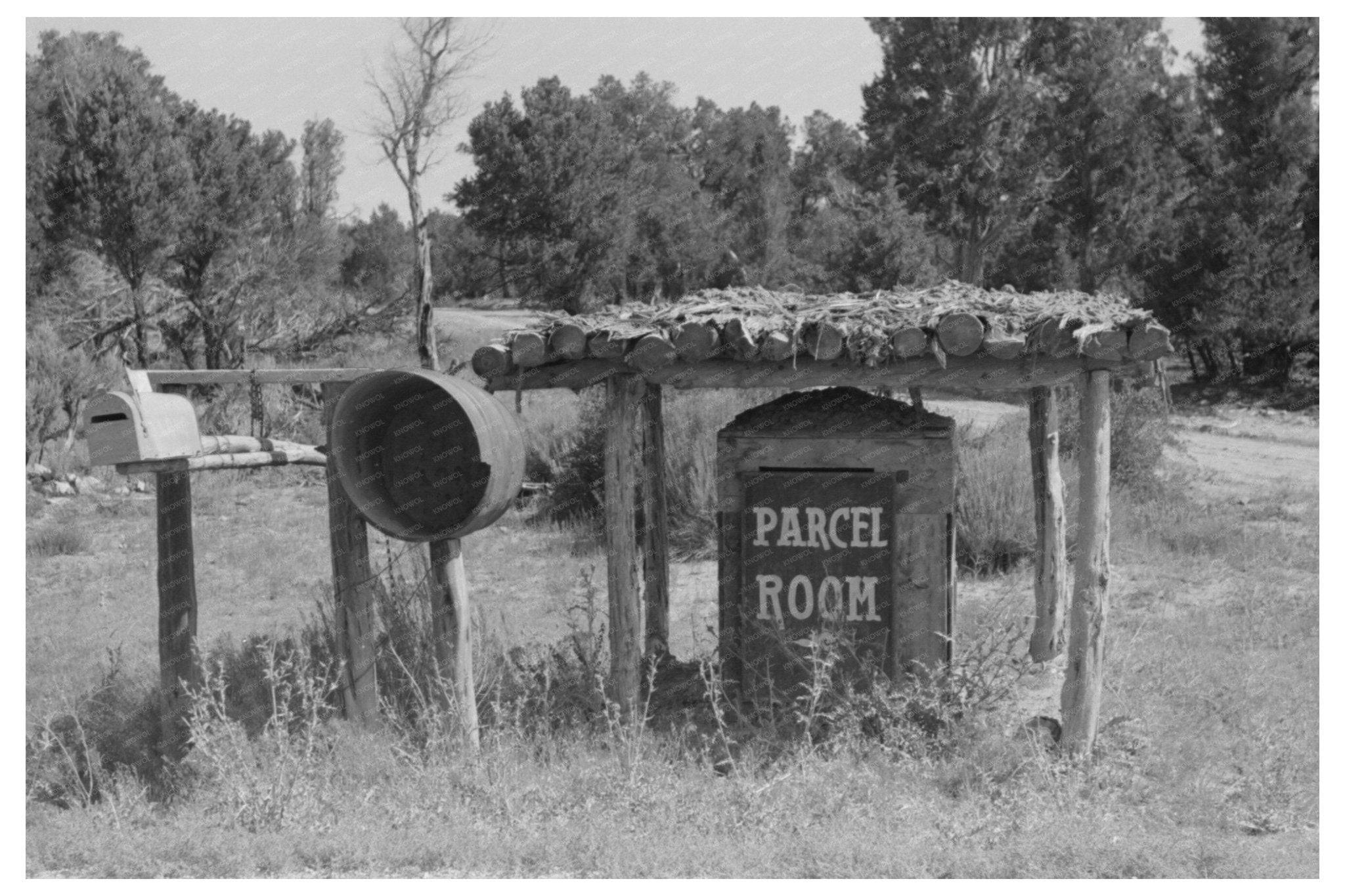 1940 Mailboxes and Parcel Room San Juan County Utah - Available at KNOWOL