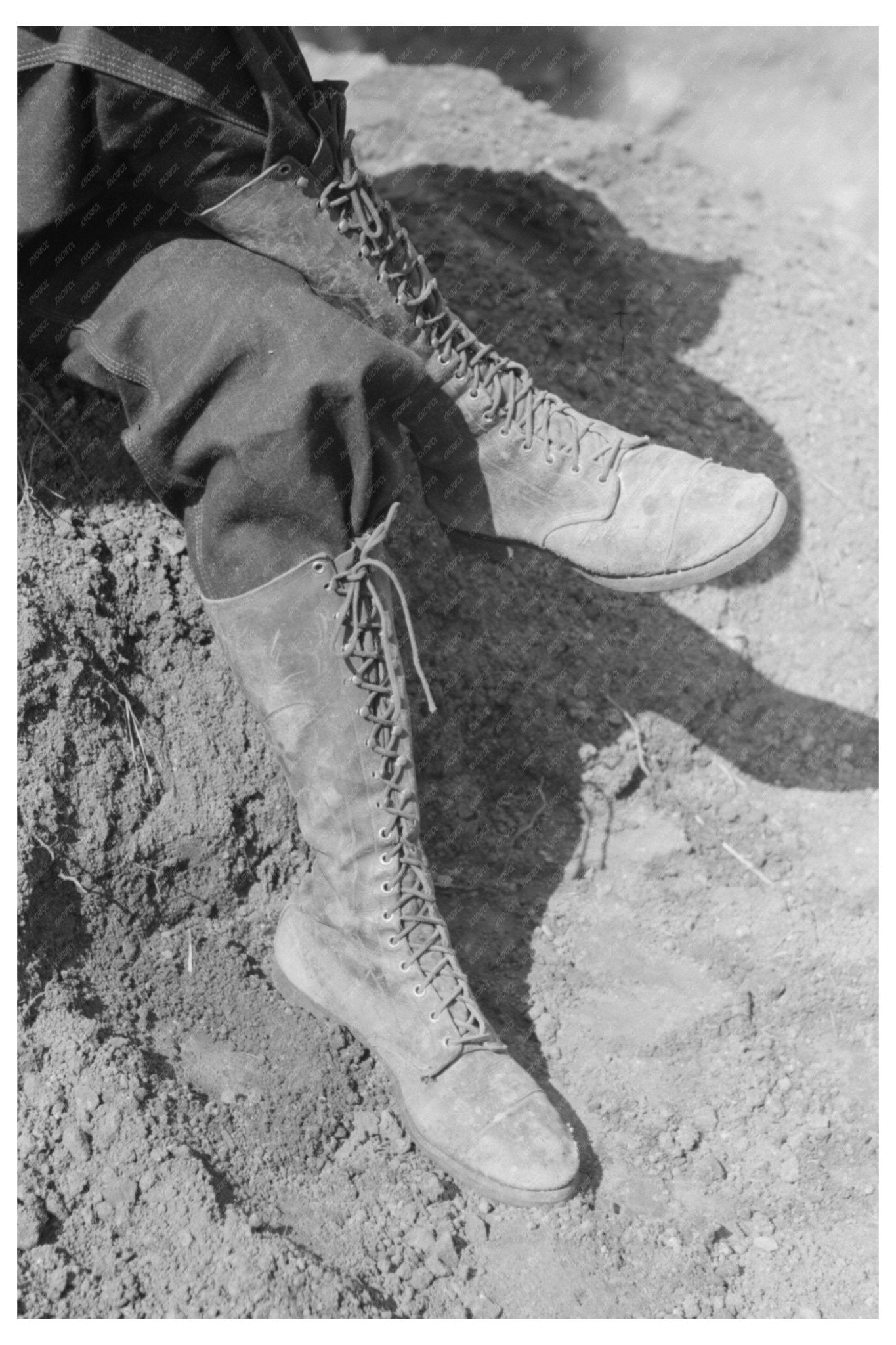 1940 Miners Boots Gold Prospector Pinos Altos New Mexico - Available at KNOWOL