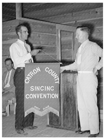 1940 Pie Town Singing Convention Community Banner Presentation - Available at KNOWOL