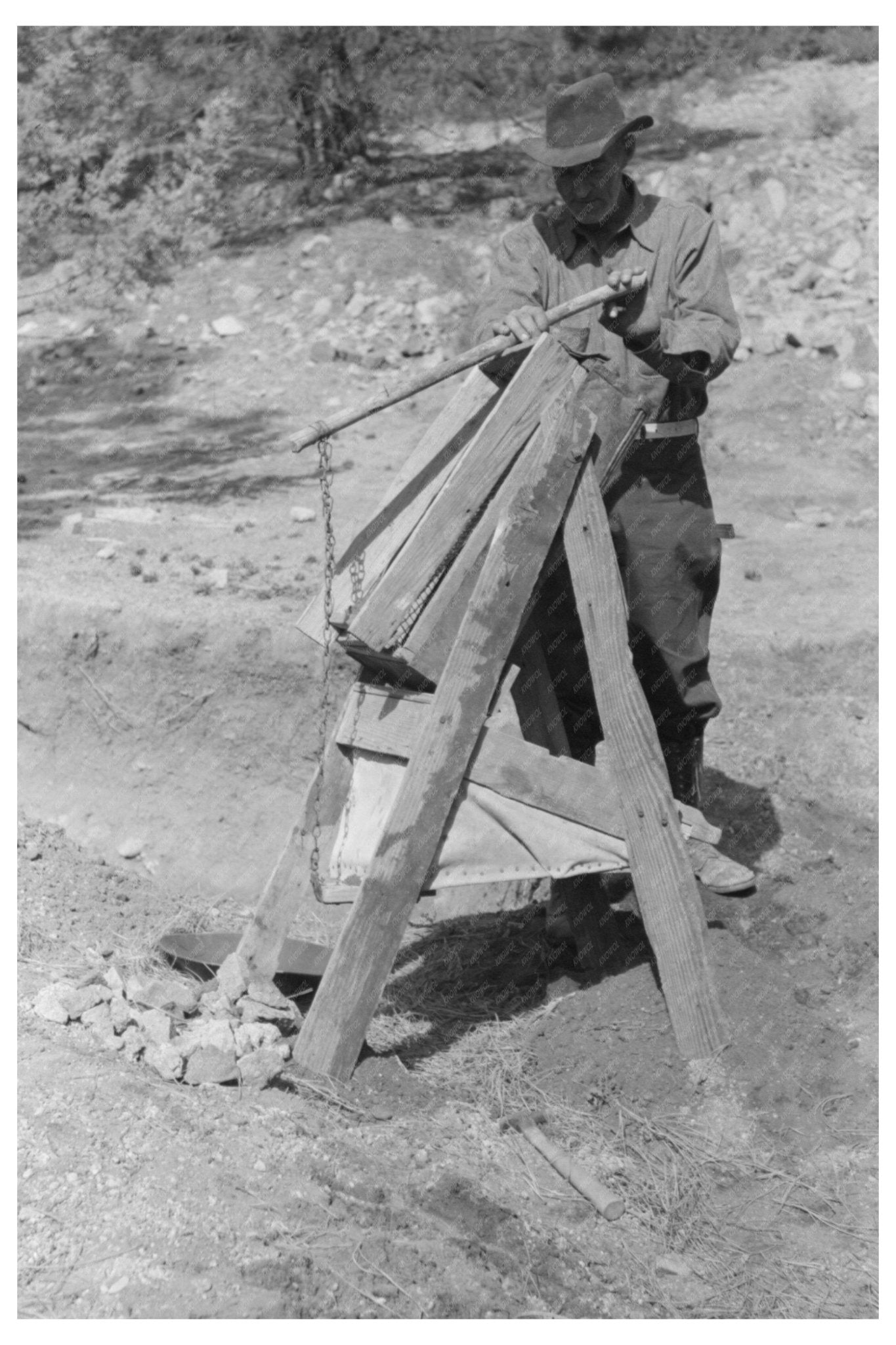 1940 Prospector Operating Papago in Pinos Altos New Mexico - Available at KNOWOL