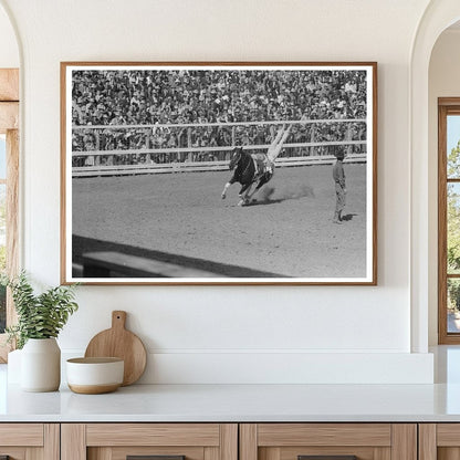 1940 San Angelo Fat Stock Show Riding Demonstration - Available at KNOWOL